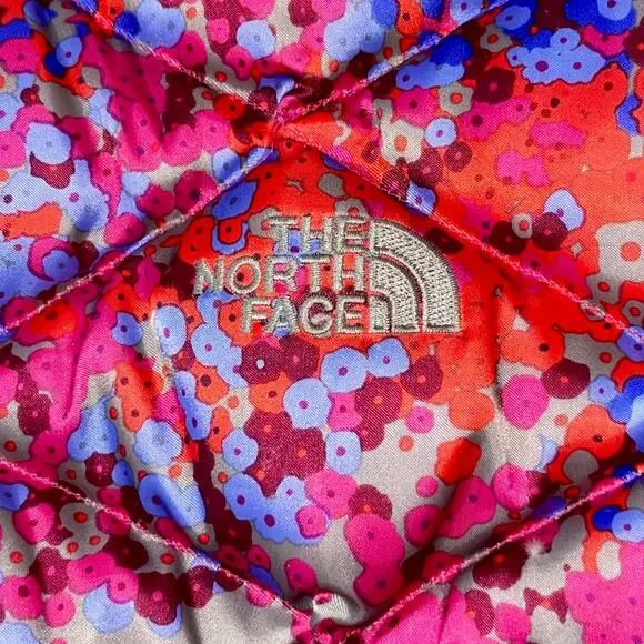 North Face Coat Girls Aconcagua 550 Colorful Down Filled Jacket - Picture 9 of 12